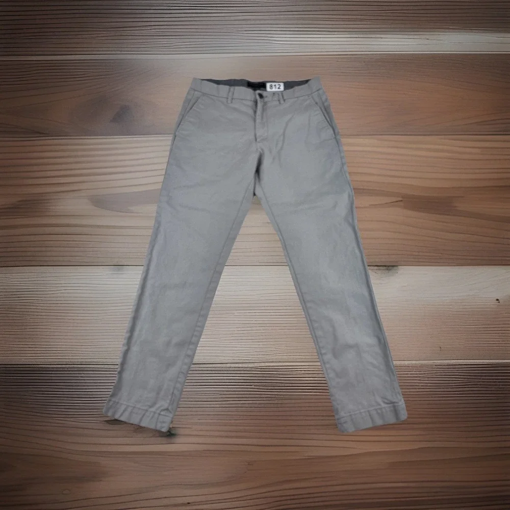 Banana Republic Mason Stretch Chino Pants Men‎ 31x30 Grey Athletic Tapered